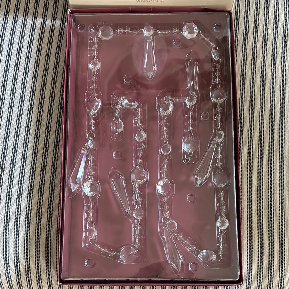 Pottery Barn Crystal Garland
